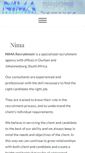 Mobile Screenshot of nimarecruitment.co.za